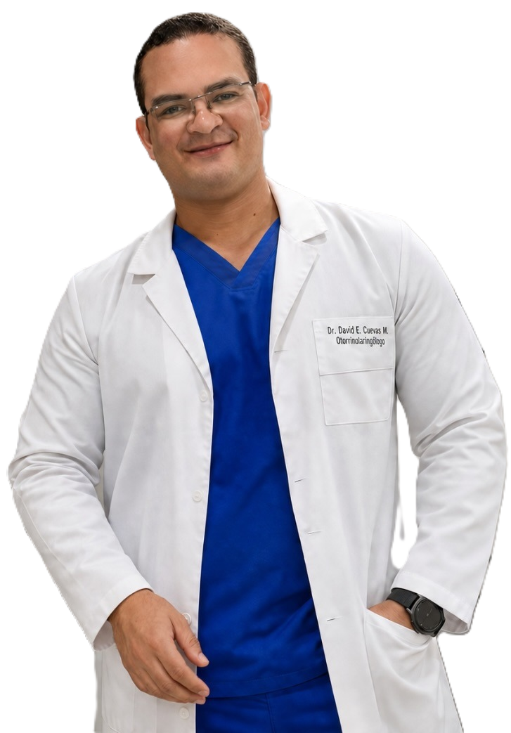 Dr. David Cuevas Matos, especialista en Otorrinolaringología